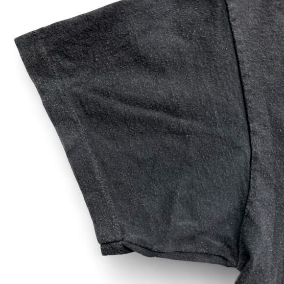 Vintage Nike Force Basketball Swoosh Single Stitch T Shirt Faded Black M USA - Picture 4 of 9